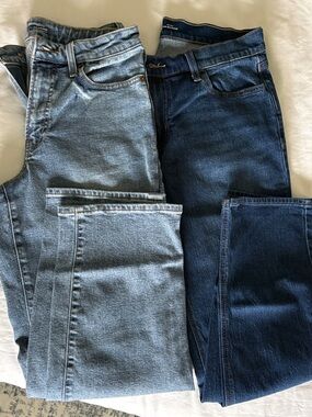 Old Navy High-Rise OG Loose Jeans in Medium Blue